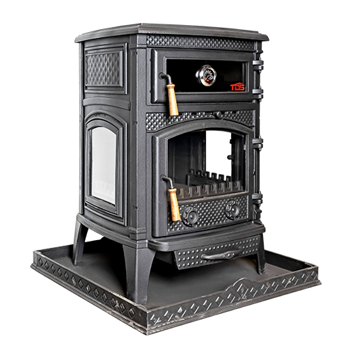 Yakut Dik Fırınlı Şömine