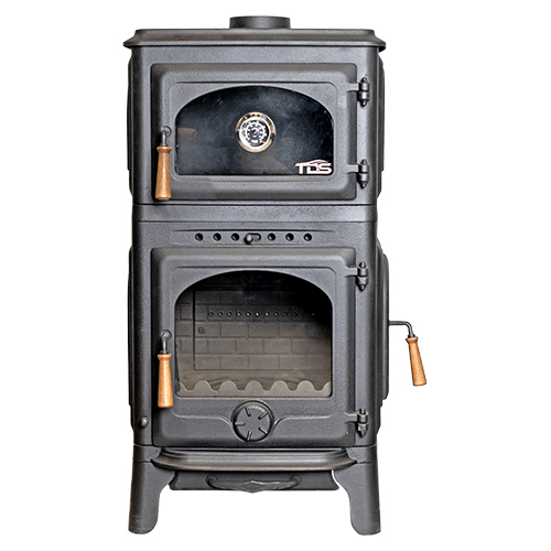 İnci Fırınlı Yan Camlı Şömine